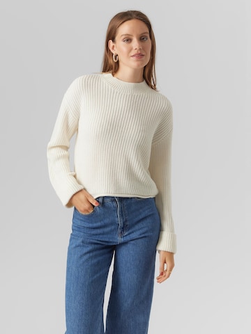 VERO MODA - Pullover 'Sayla' em bege: frente