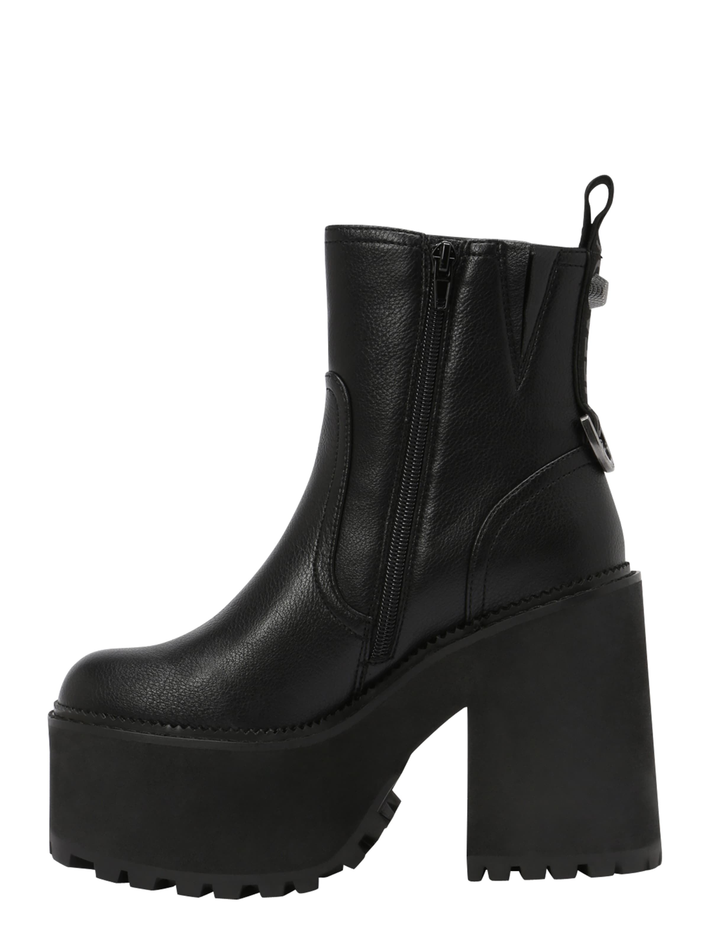 BUFFALO Enkellaarsjes 'Killah' in Zwart