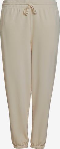 Pantalon ADIDAS ORIGINALS en beige : devant