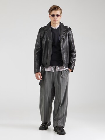 SCOTCH & SODA Sweatshirt in Zwart