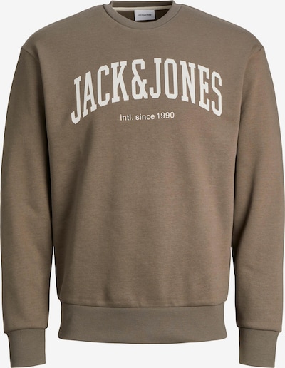 JACK & JONES Sportisks džemperis 'Josh', krāsa - gaiši brūns / balts, Preces skats