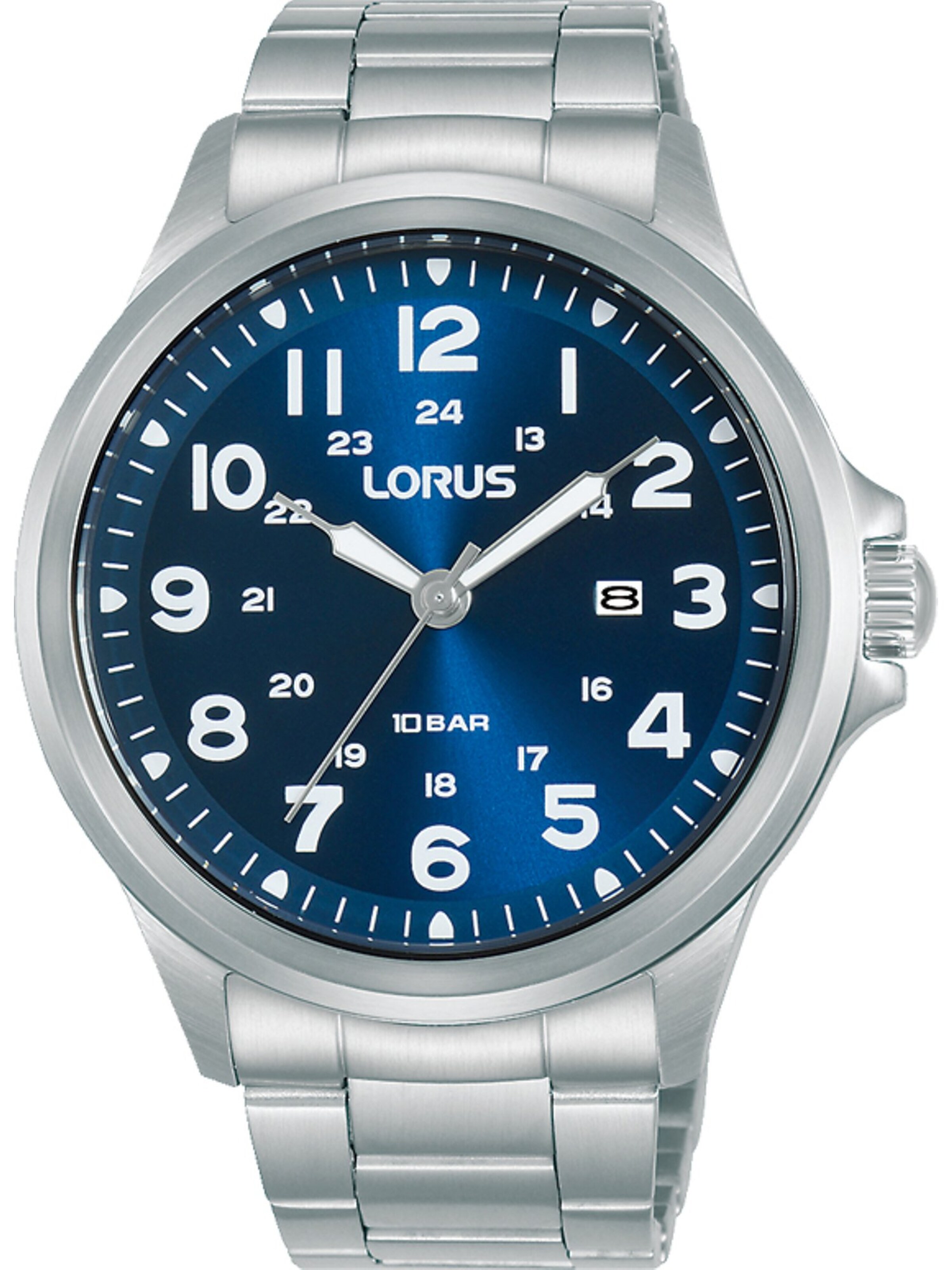 LORUS Uhr in Blau: Vorderseite