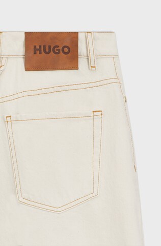 HUGO Loose fit Jeans ' Gimine ' in White