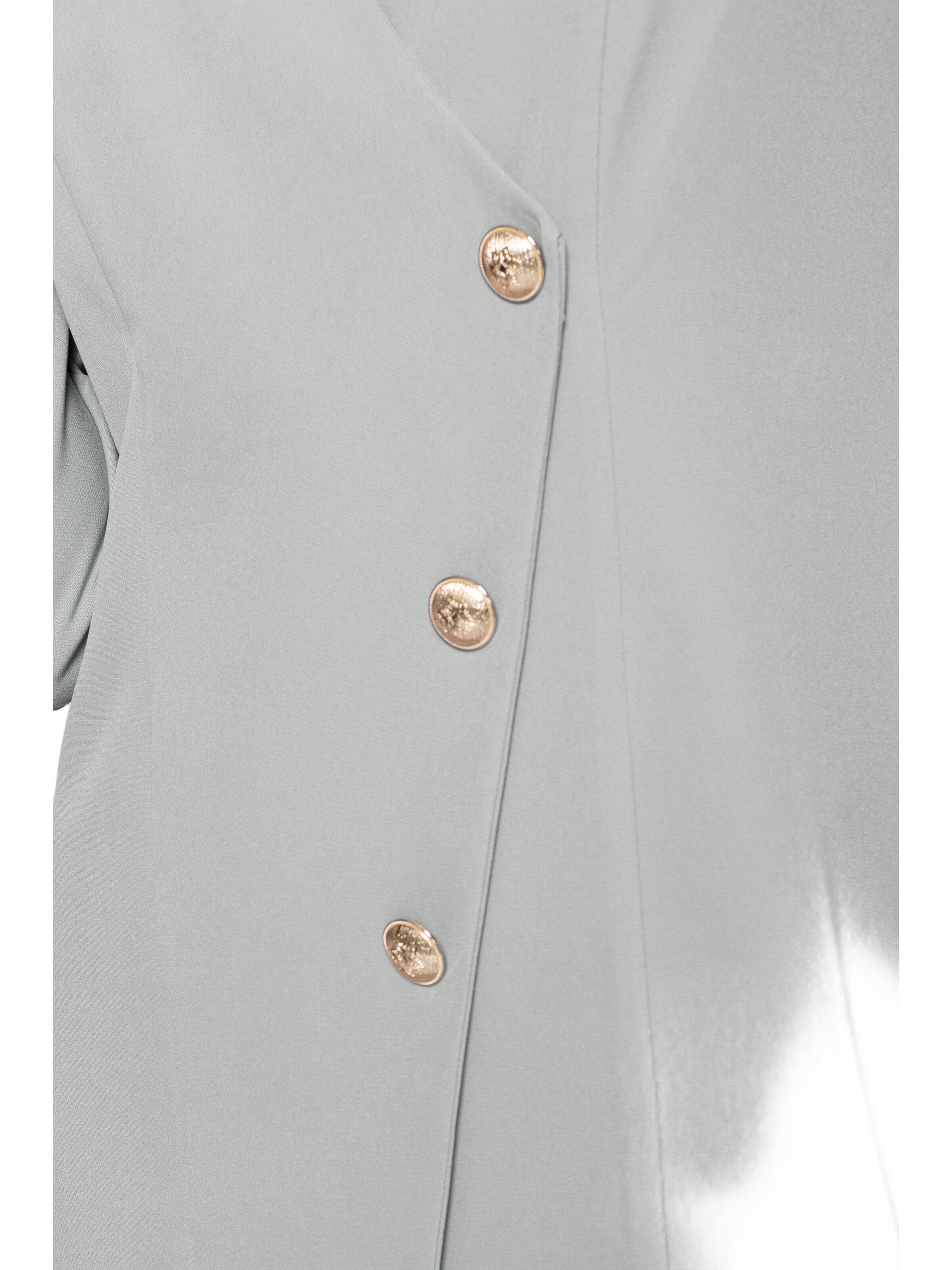 Rochie 'Sukienka żakietowa ze złotymi guzikami' de la made of emotion pe verde
