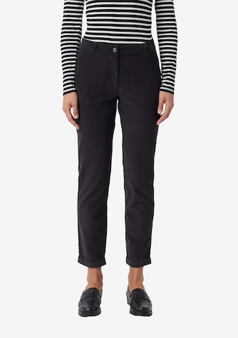 COMMA Regular Housut värissä musta: etupuoli