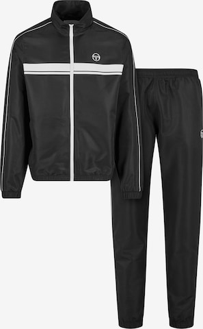 Sergio Tacchini Sweat suit 'Agave 025' in Black: front
