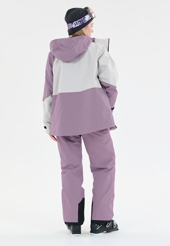 SLOPE Regular Outdoor trousers in Purple