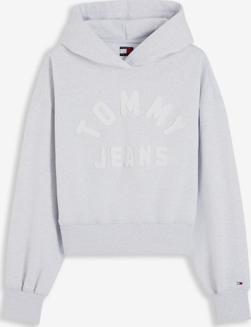 Sweat-shirt 'ARCH' Tommy Jeans en gris : devant