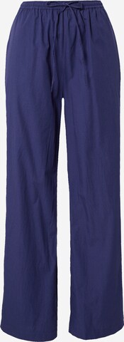 NLY by Nelly Wide leg Trousers in Blue: front