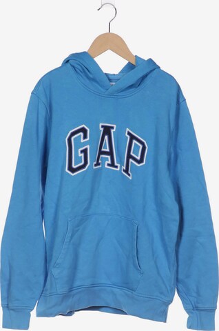 GAP Sweatshirt & Zip-Up Hoodie in M in Blue: front