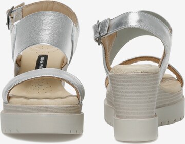 Nine West Sandals 'OLNAS 2FX' in Silver