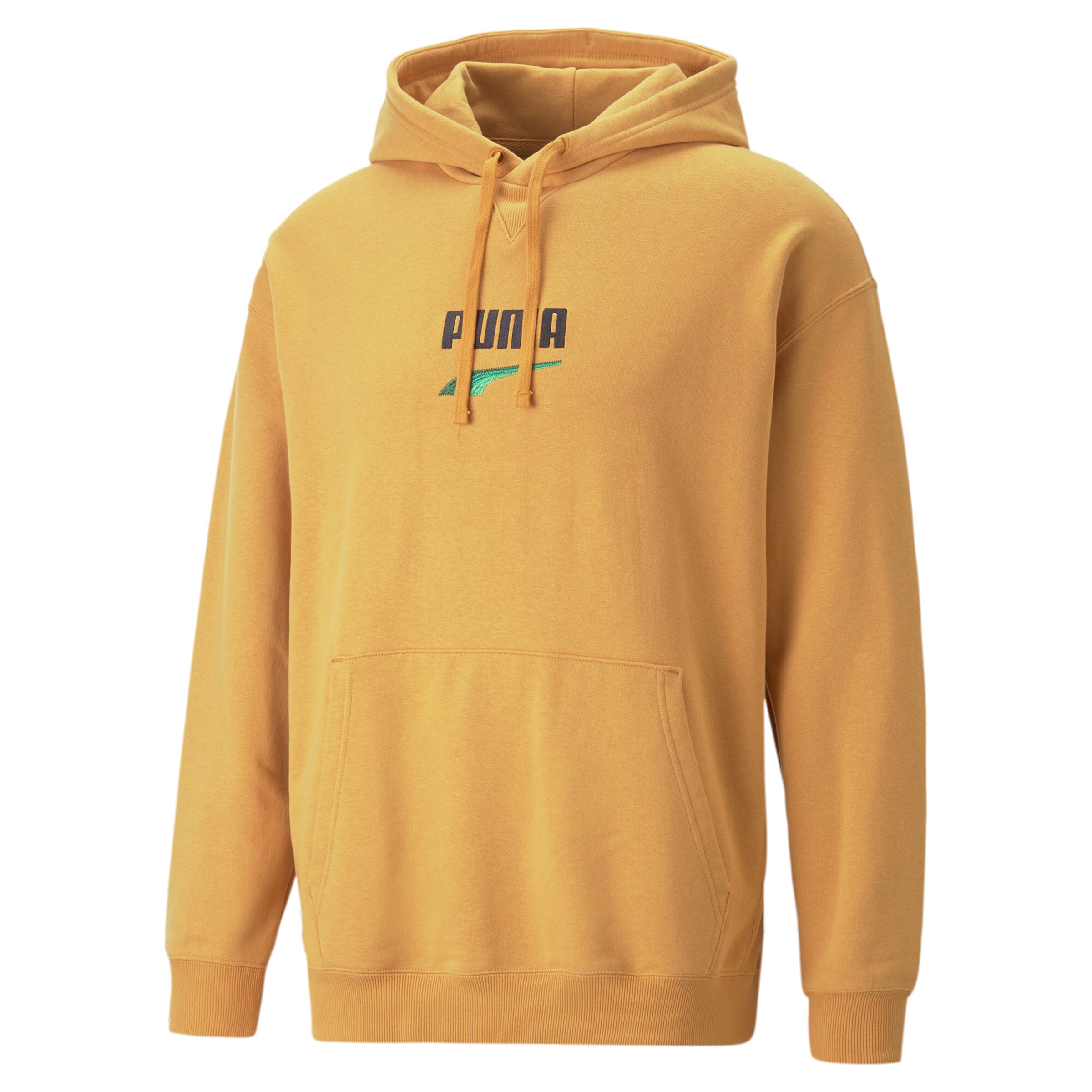 Felpa 'Downtown' di PUMA in giallo: frontale