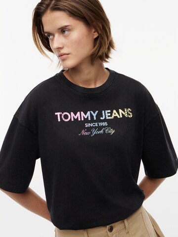 Tommy Jeans Μπλουζάκι σε μαύρο