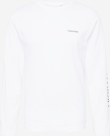 Calvin Klein - Camiseta en blanco: frente