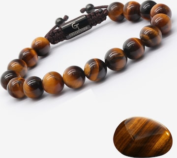 GT CollectionNarukvica 'Single-Bead' - smeđa boja: prednji dio