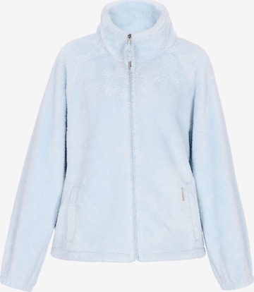 Schmuddelwedda Fleece jas in Blauw: voorkant