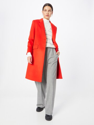 Palton de primăvară-toamnă 'Catara' de la BOSS Black pe roșu