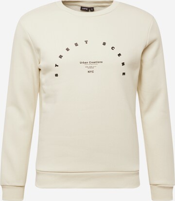 LMTD Sweatshirt 'REETAL' in Beige: front