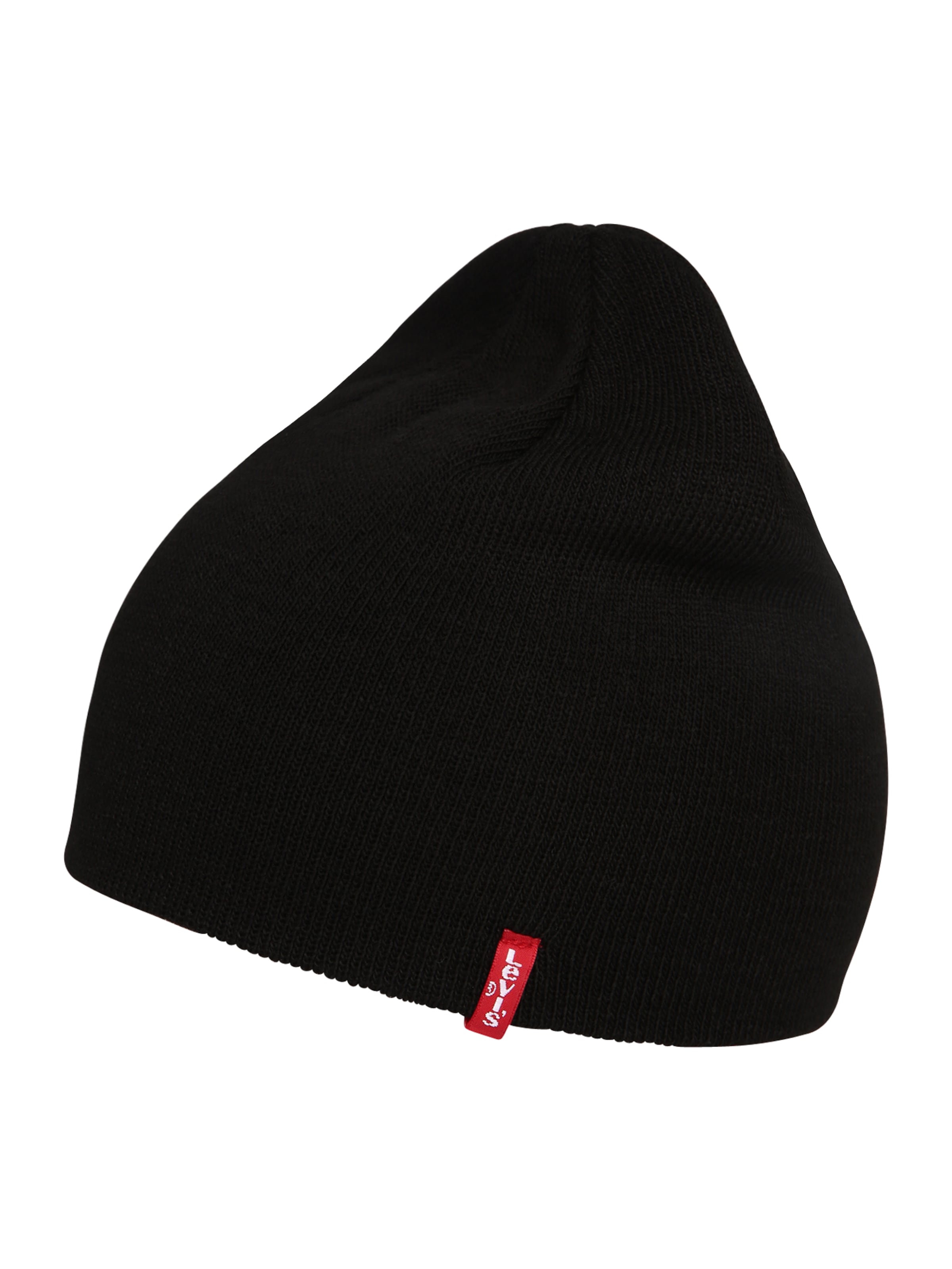 LEVI'S ® Mütze 'Otis' in Schwarz: Vorderseite