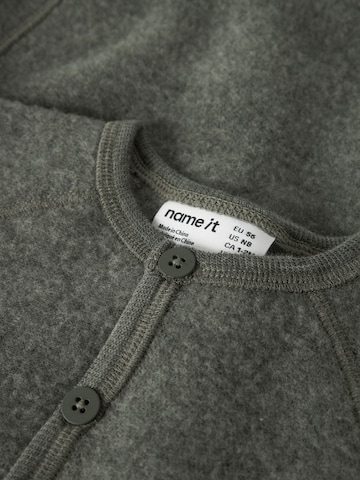 NAME IT Knit Cardigan in Green