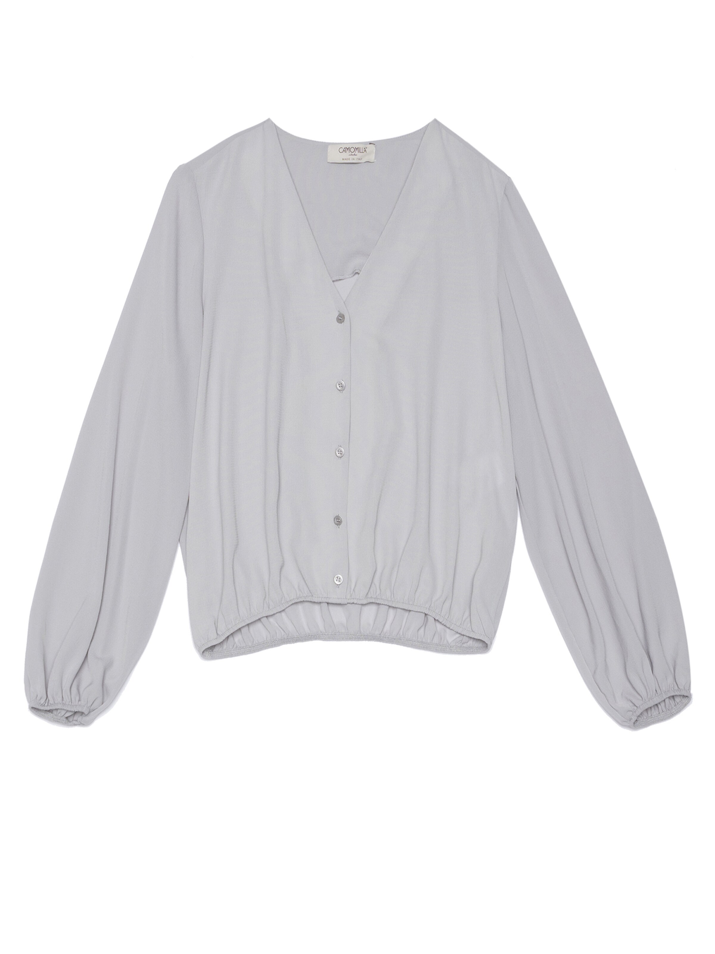 Camomilla Italia Blouse 'Camilla' in Grijs: voorkant