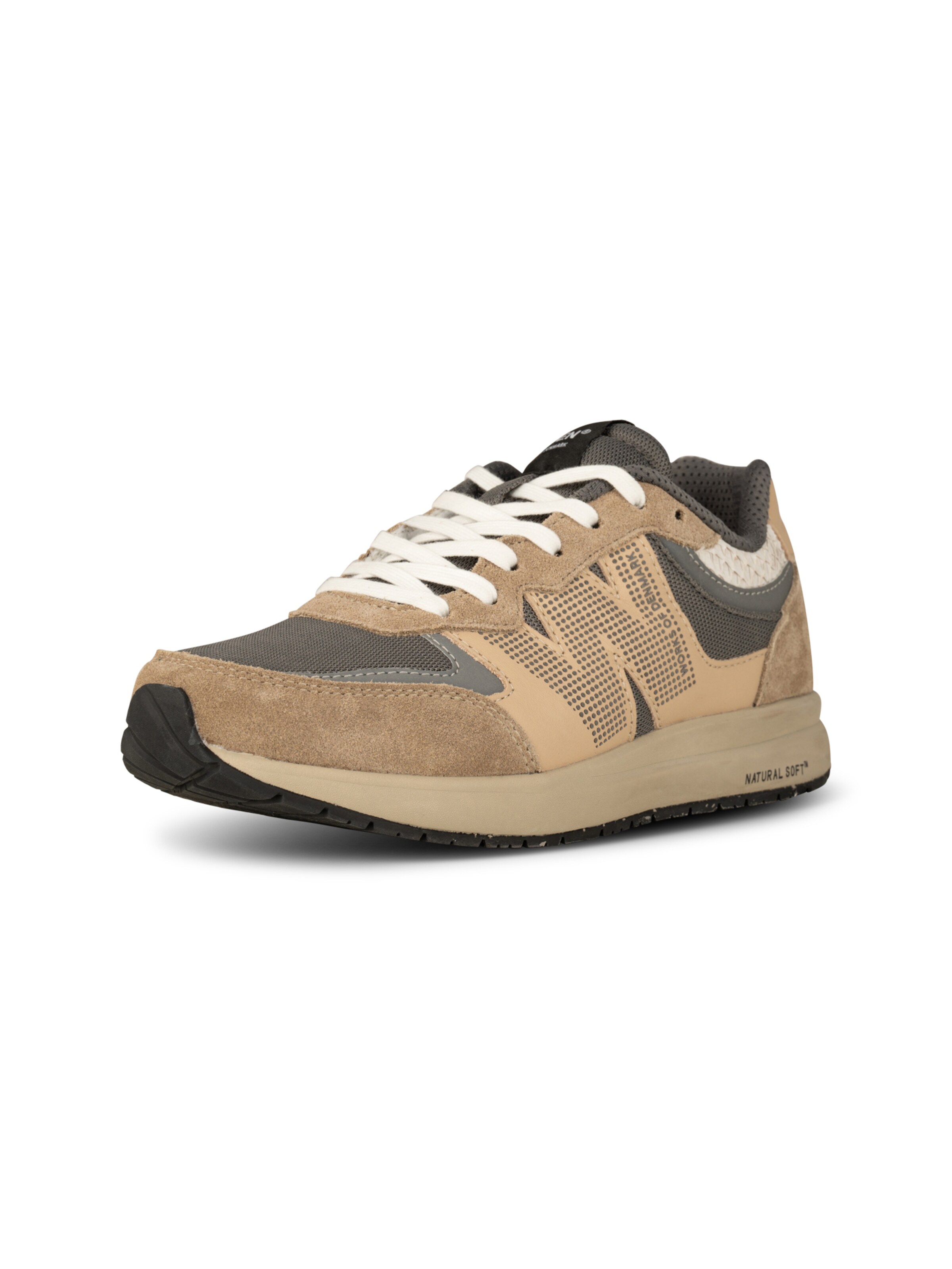 WODEN Sneakers laag in Beige: voorkant