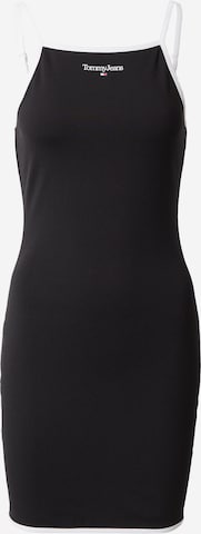 Tommy Jeans Dress in Black: front