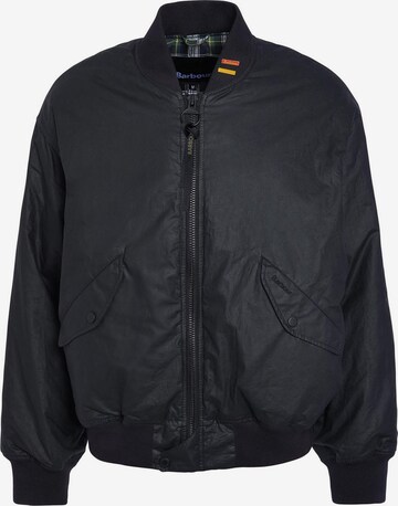 Barbour Prehodna jakna 'Flight' | črna barva: sprednja stran
