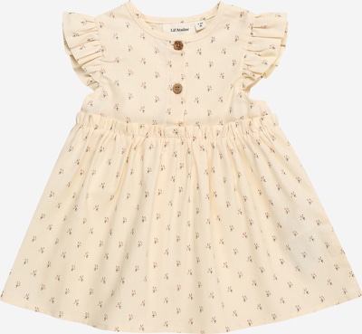 Lil ' Atelier Kids Vestido 'Famaja' en beige / verde / altrosa, Vista del producto