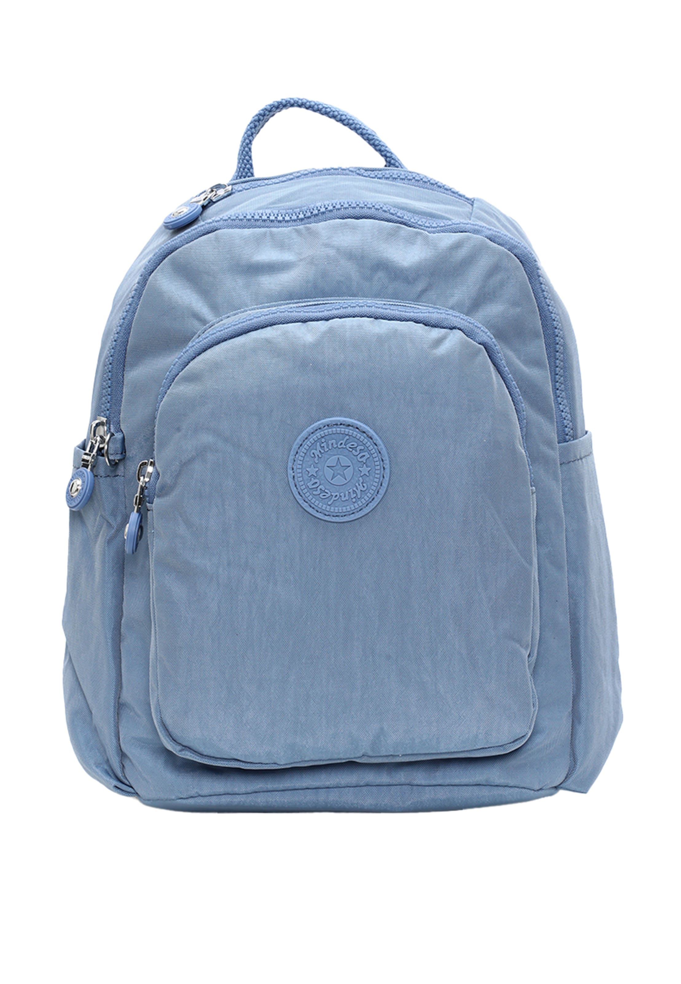 Mindesa - Mochila em azul: frente
