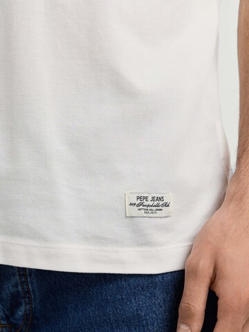Pepe Jeans Poloshirt 'OWEN' in Weiß