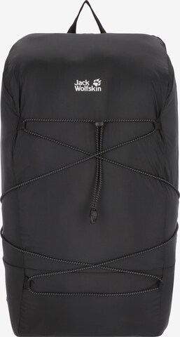 JACK WOLFSKIN Sports Backpack in Black: front