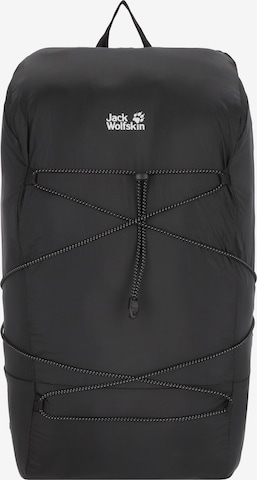 JACK WOLFSKIN Sports Backpack in Black: front