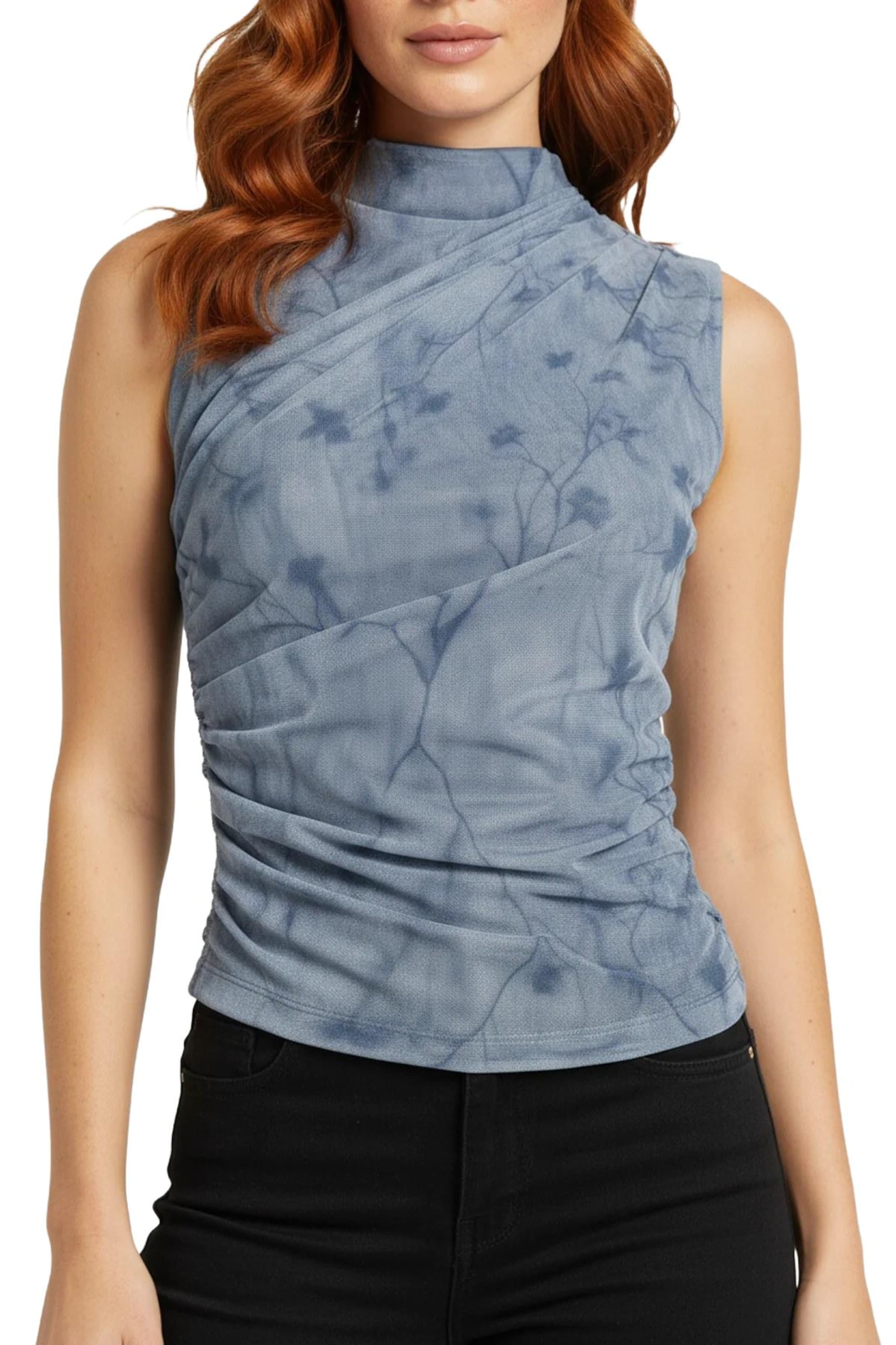 No Matter What Blouse in Blue