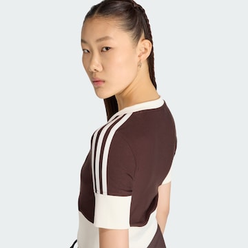 ADIDAS ORIGINALS - Cárdigan 'V-NECK SHIRT WITH' en marrón