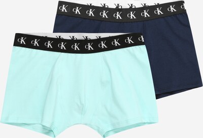 Calvin Klein Underwear Boxershorts in navy / aqua / schwarz / weiß, Produktansicht