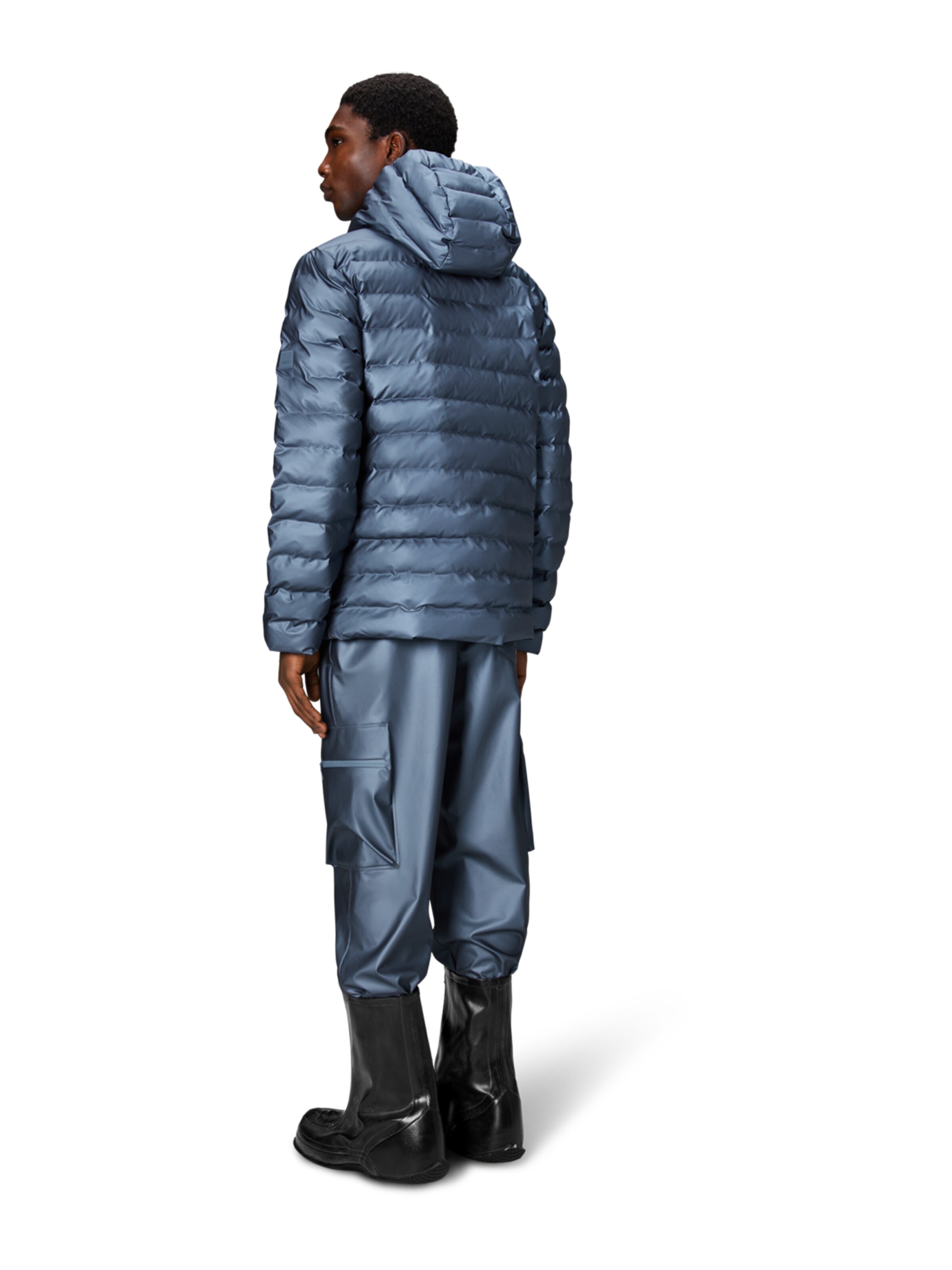 RAINS Overgangsjakke 'Lohja' i blå