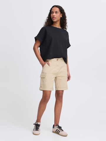 Oxmo - regular Pantalón cargo 'Chanice' en beige