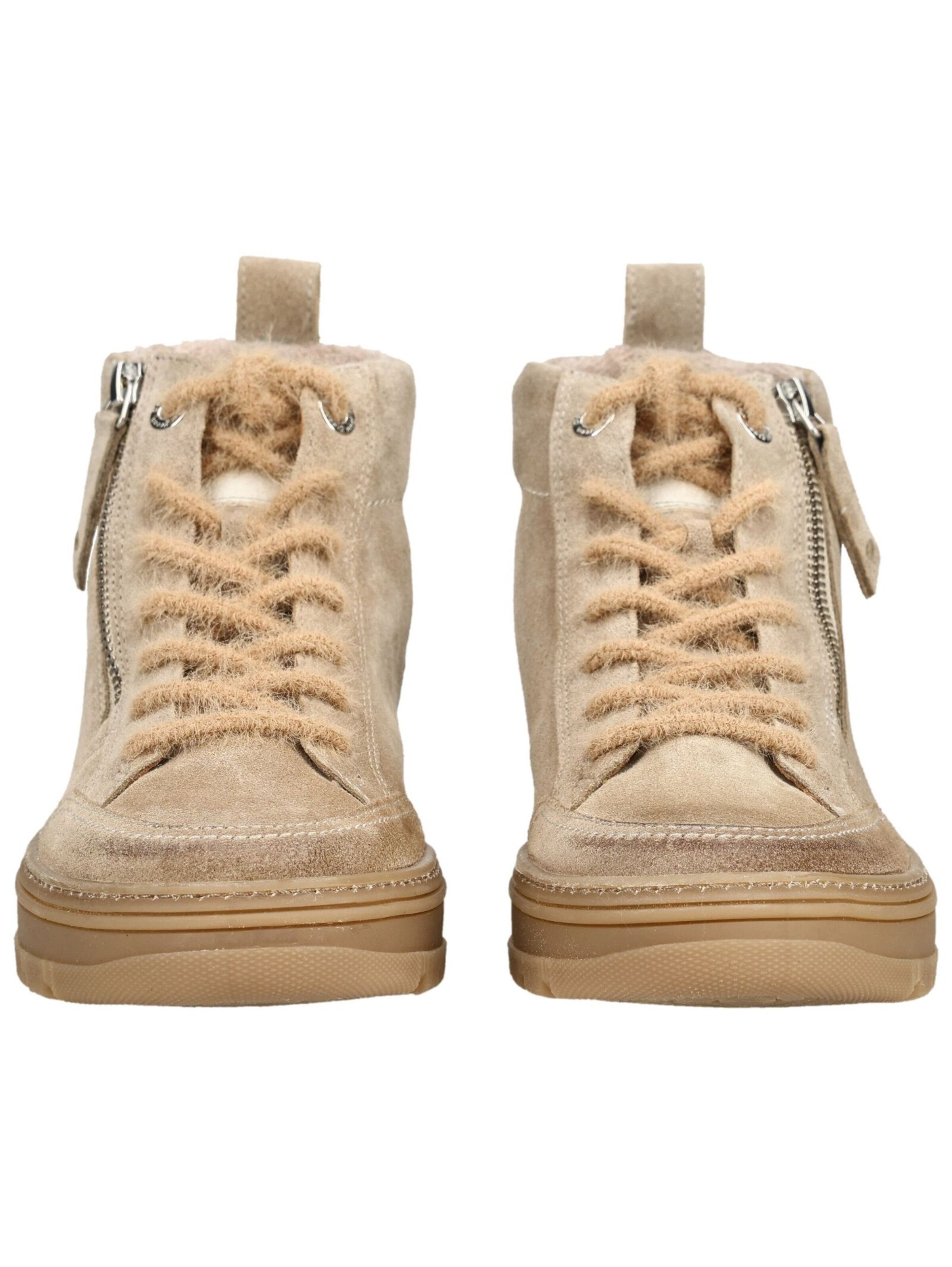 Paul Green Schnürstiefelette in Beige