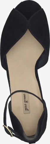 Paul Green Strap Sandals in Black