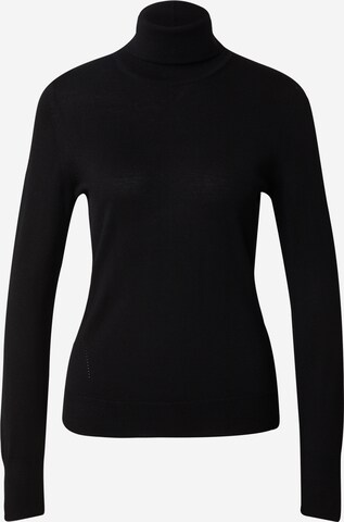 BOSS - Pullover 'Fasecta' em preto: frente