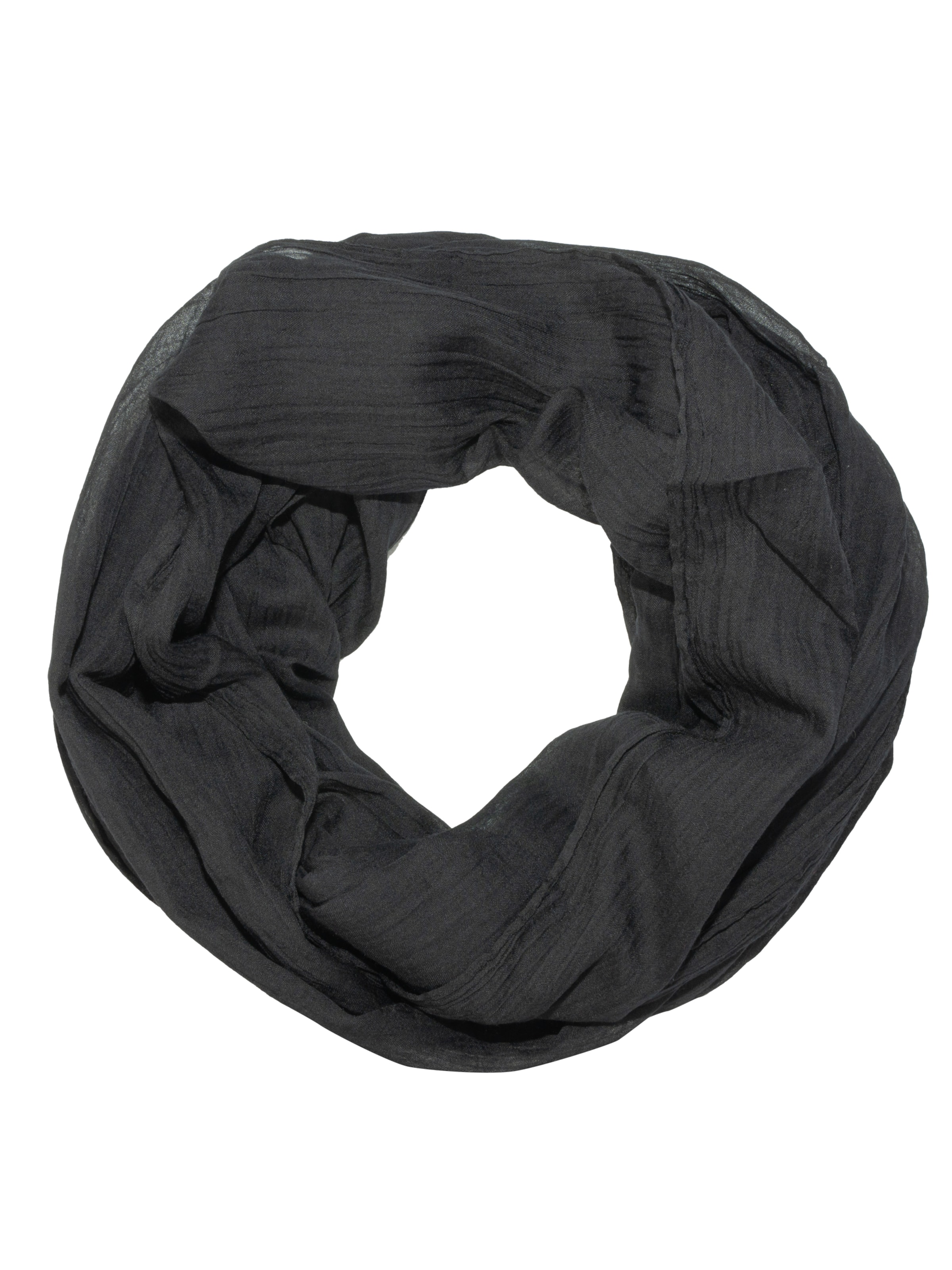 Écharpe tube 'Carina' Seasons of April en noir : devant