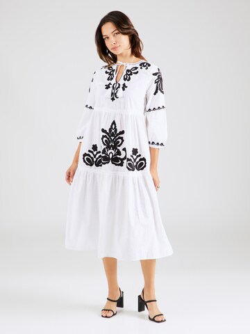 Robe Marks & Spencer en blanc : devant