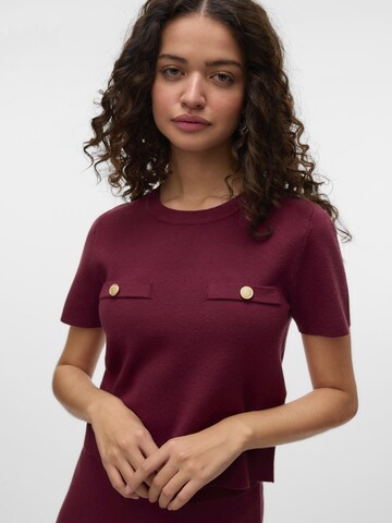 Pull-over 'Kristin' VERO MODA en rouge