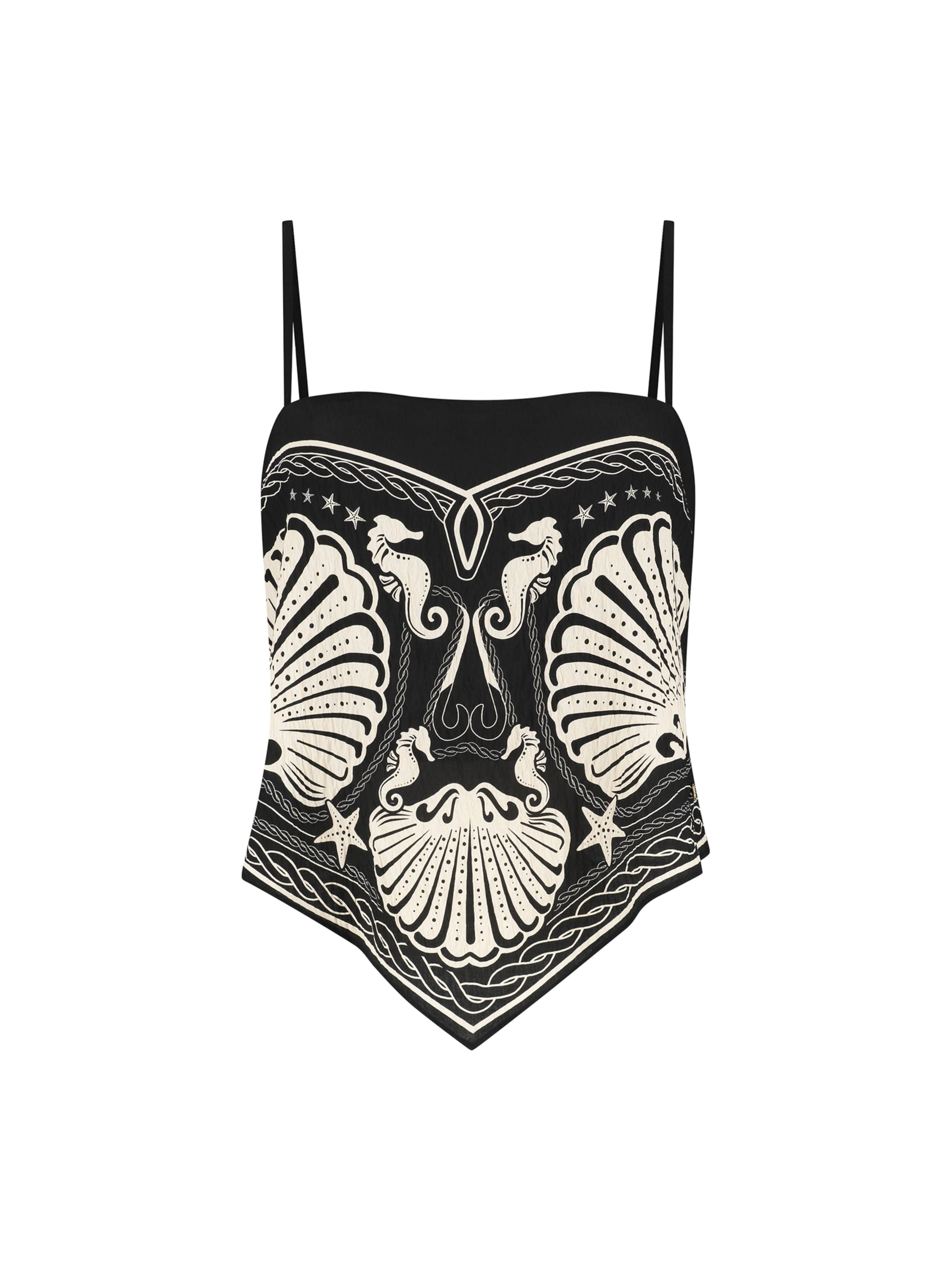 Shiwi Топ в Черный: спереди