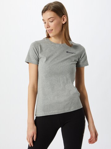 T-shirt Champion Authentic Athletic Apparel en gris : devant