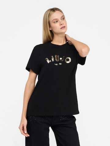 Liu Jo Shirt 'LiuJoBetter' in Black: front