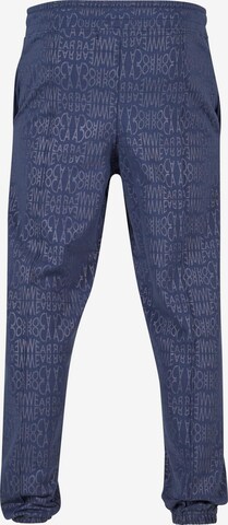 ROCAWEAR Tapered Broek in Blauw