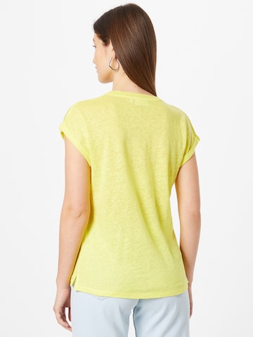 T-shirt Calvin Klein en jaune