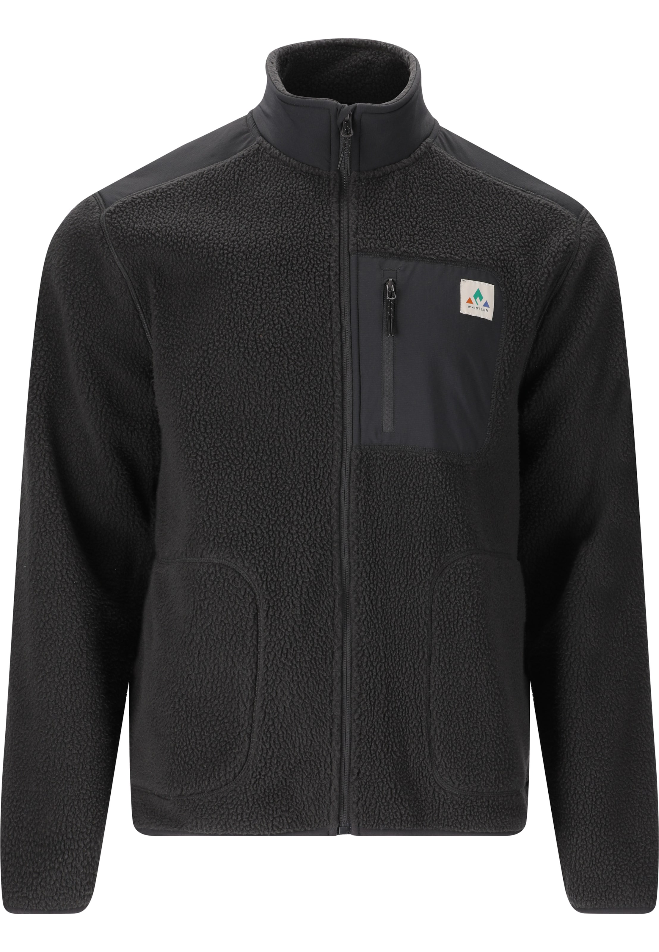 Whistler Fleecejacke 'Felis' in Grau: Vorderseite